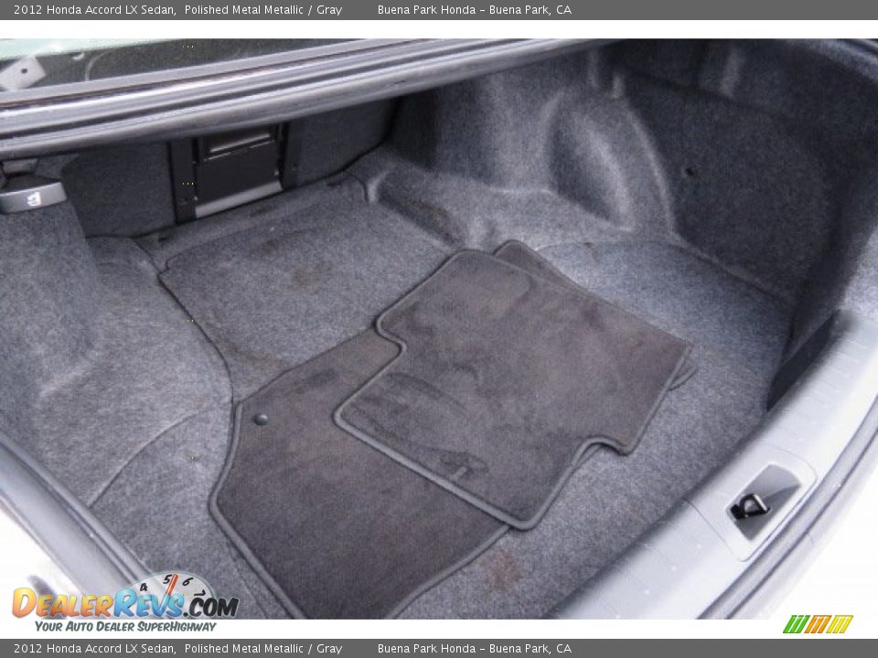 2012 Honda Accord LX Sedan Polished Metal Metallic / Gray Photo #8