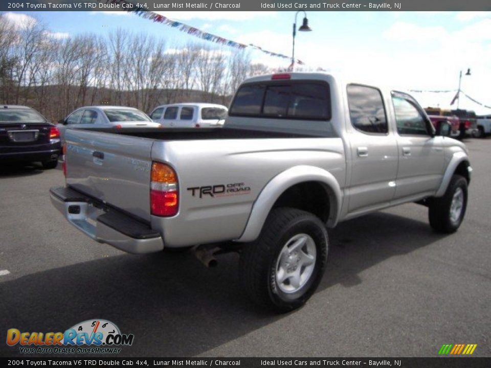2004 Toyota Tacoma V6 TRD Double Cab 4x4 Lunar Mist Metallic / Charcoal Photo #3