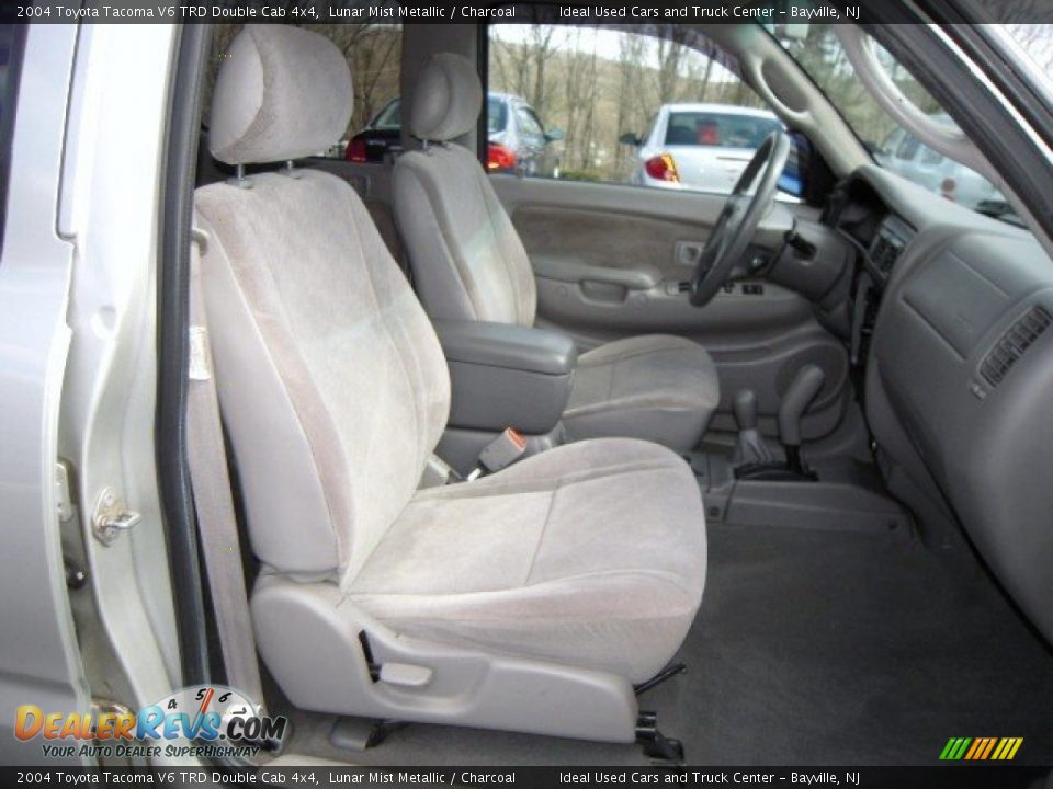2004 Toyota Tacoma V6 TRD Double Cab 4x4 Lunar Mist Metallic / Charcoal Photo #7