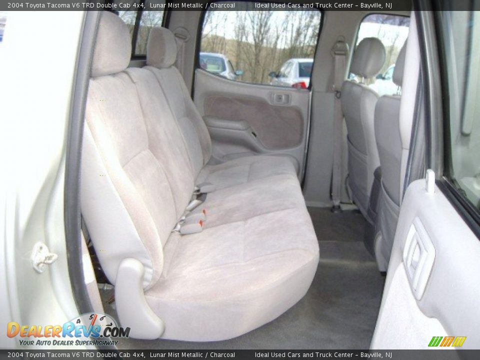 2004 Toyota Tacoma V6 TRD Double Cab 4x4 Lunar Mist Metallic / Charcoal Photo #9