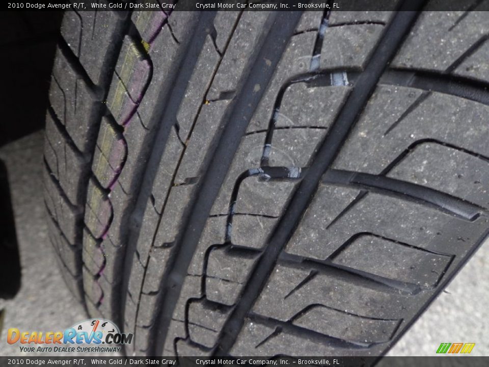 2010 Dodge Avenger R/T White Gold / Dark Slate Gray Photo #15