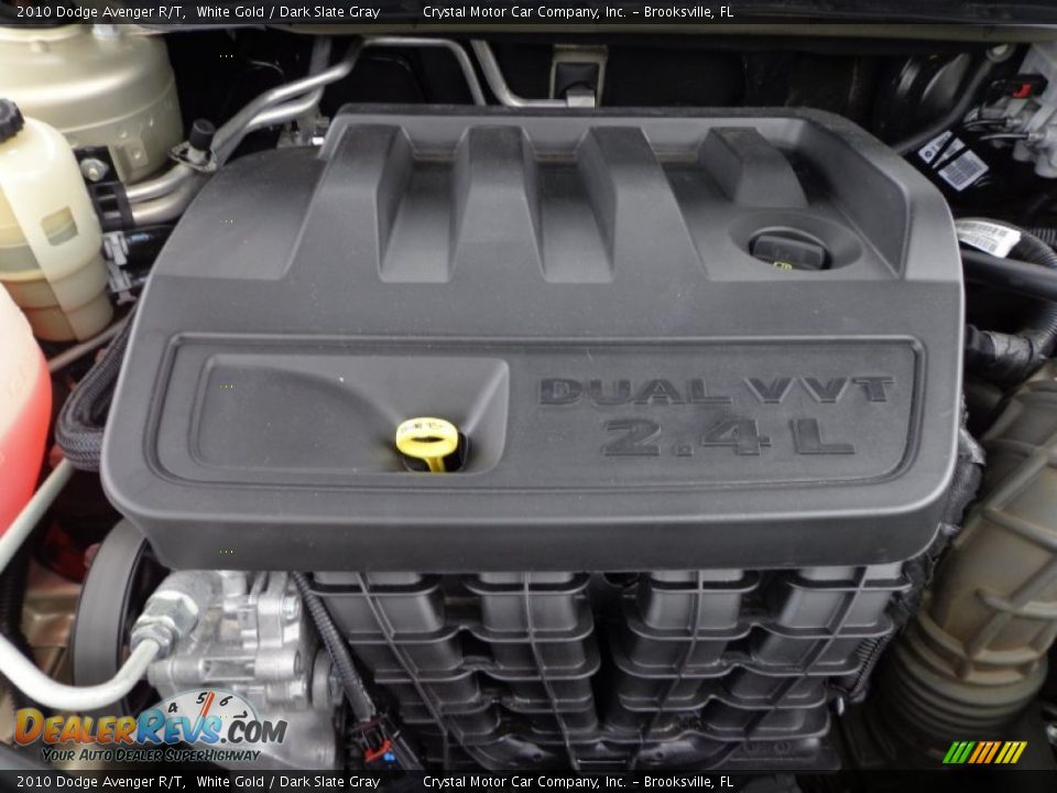 2010 Dodge Avenger R/T White Gold / Dark Slate Gray Photo #16
