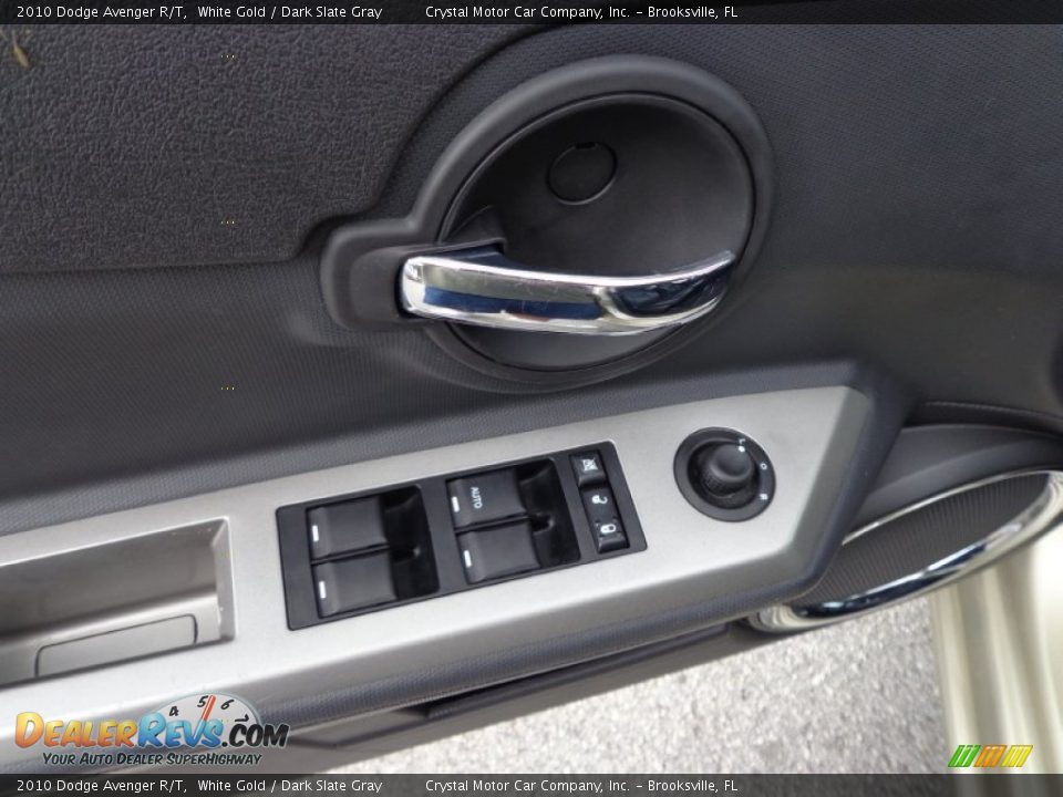 2010 Dodge Avenger R/T White Gold / Dark Slate Gray Photo #17