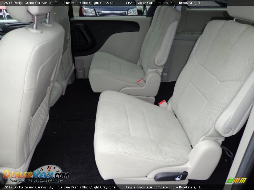 2013 Dodge Grand Caravan SE True Blue Pearl / Black/Light Graystone Photo #5