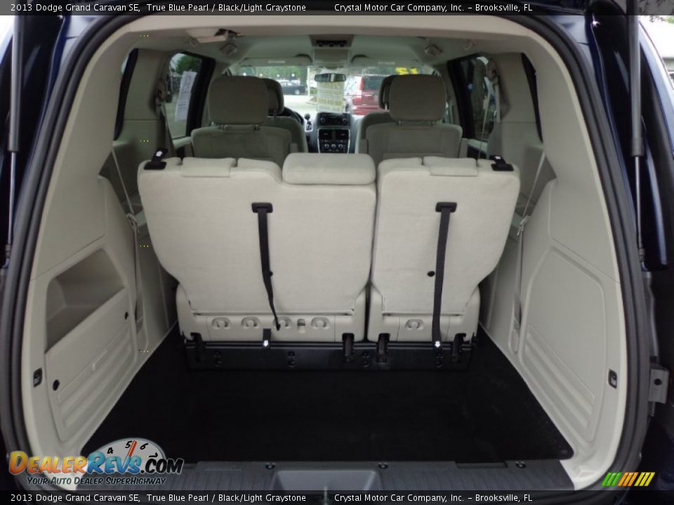 2013 Dodge Grand Caravan SE True Blue Pearl / Black/Light Graystone Photo #8