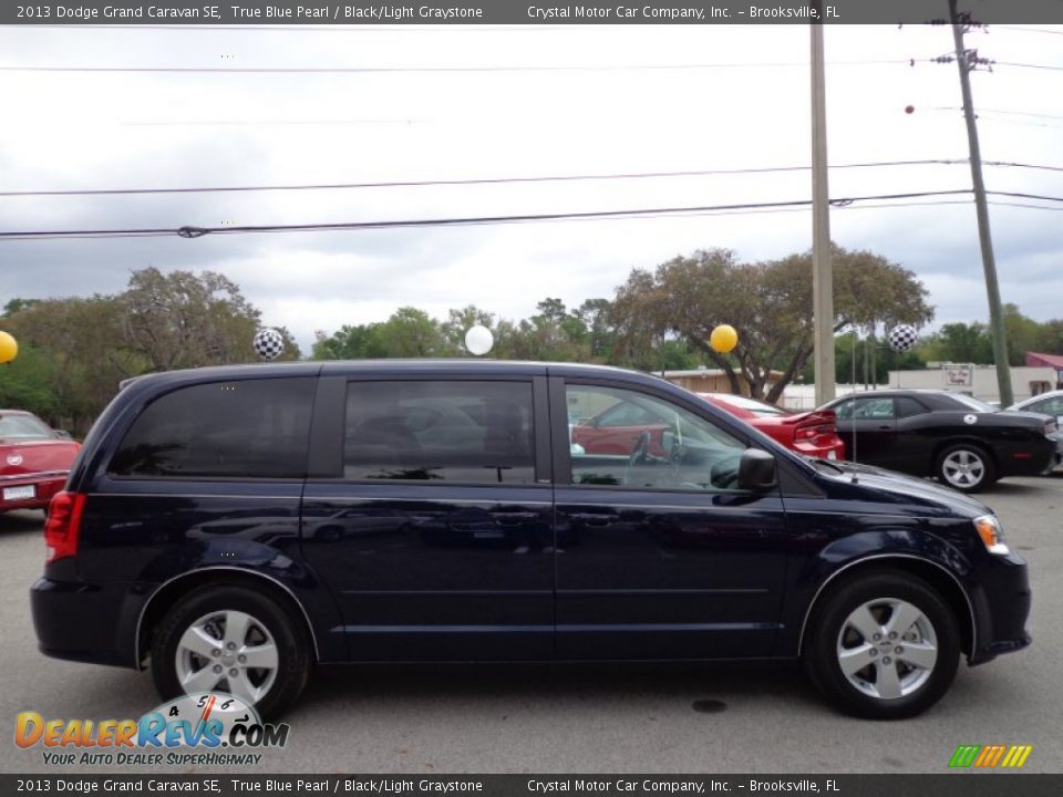 2013 Dodge Grand Caravan SE True Blue Pearl / Black/Light Graystone Photo #11
