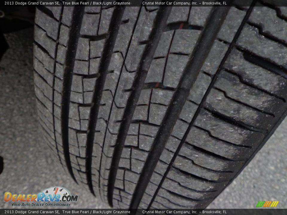 2013 Dodge Grand Caravan SE True Blue Pearl / Black/Light Graystone Photo #17