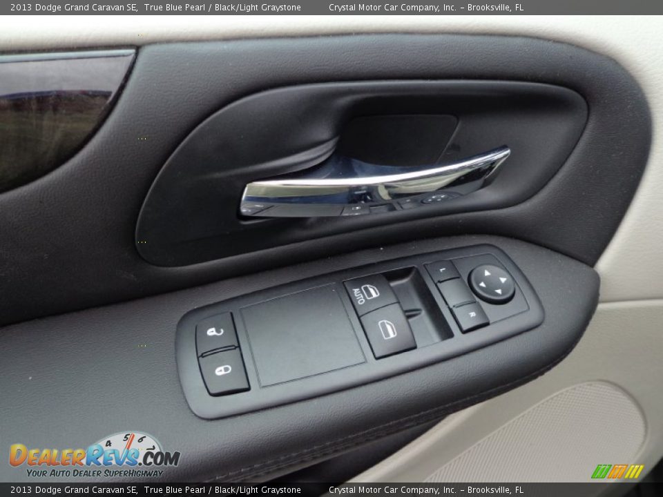 2013 Dodge Grand Caravan SE True Blue Pearl / Black/Light Graystone Photo #19