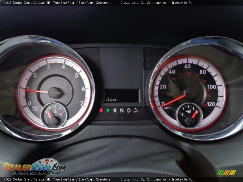 2013 Dodge Grand Caravan SE True Blue Pearl / Black/Light Graystone Photo #20