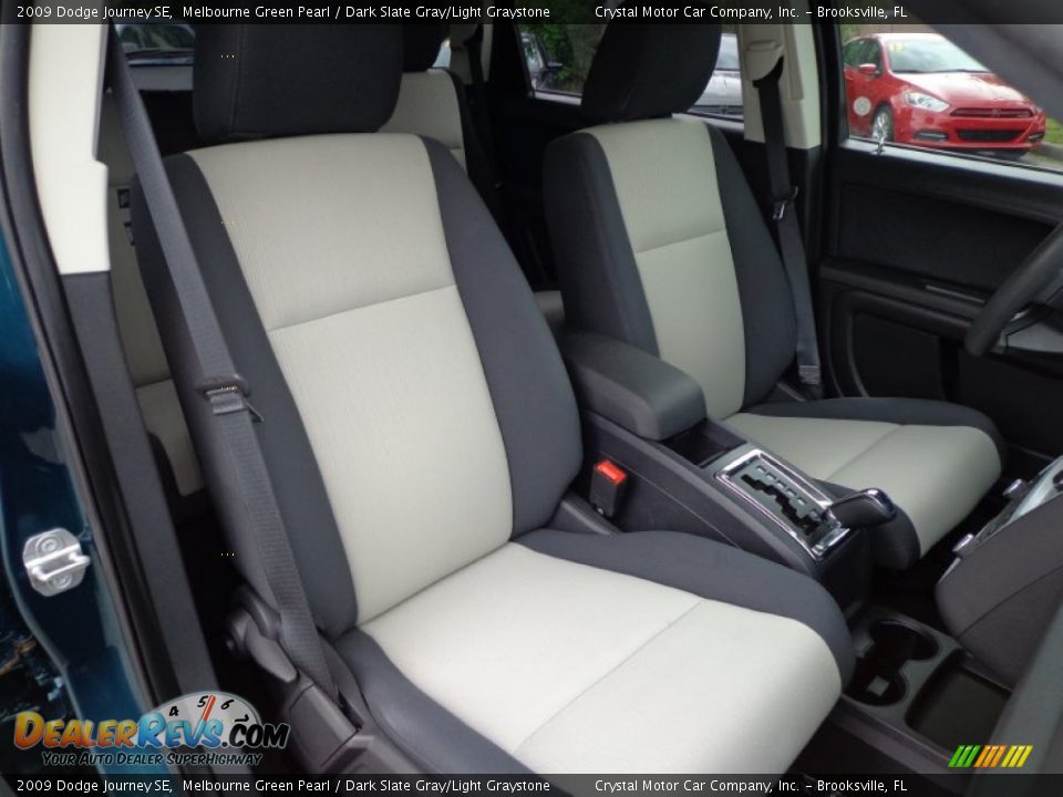 2009 Dodge Journey SE Melbourne Green Pearl / Dark Slate Gray/Light Graystone Photo #13