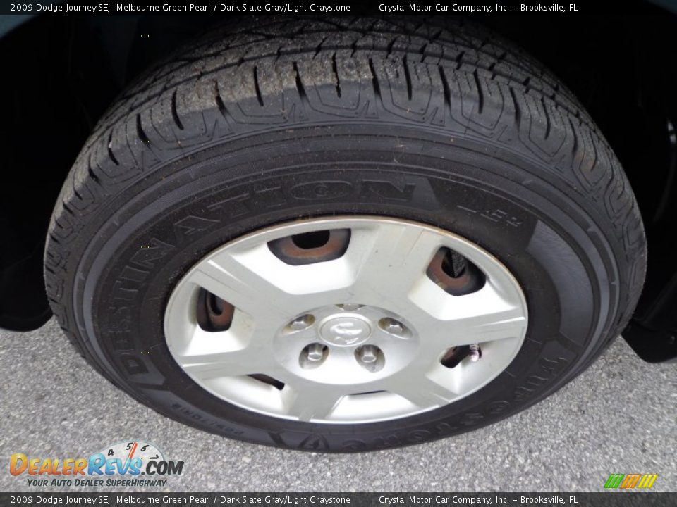 2009 Dodge Journey SE Melbourne Green Pearl / Dark Slate Gray/Light Graystone Photo #15
