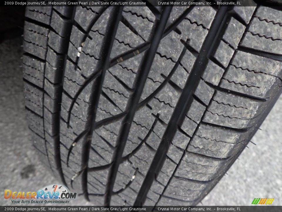 2009 Dodge Journey SE Melbourne Green Pearl / Dark Slate Gray/Light Graystone Photo #16