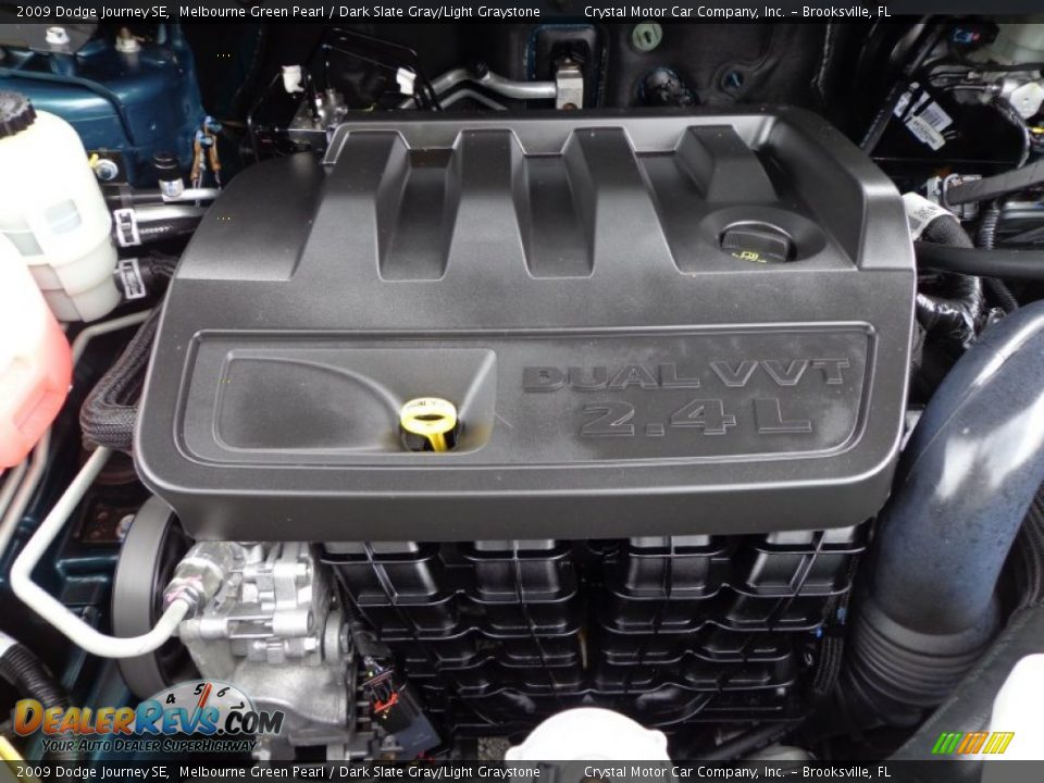 2009 Dodge Journey SE Melbourne Green Pearl / Dark Slate Gray/Light Graystone Photo #17