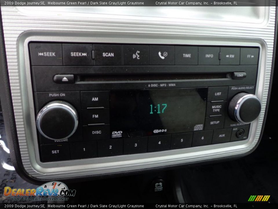 2009 Dodge Journey SE Melbourne Green Pearl / Dark Slate Gray/Light Graystone Photo #20