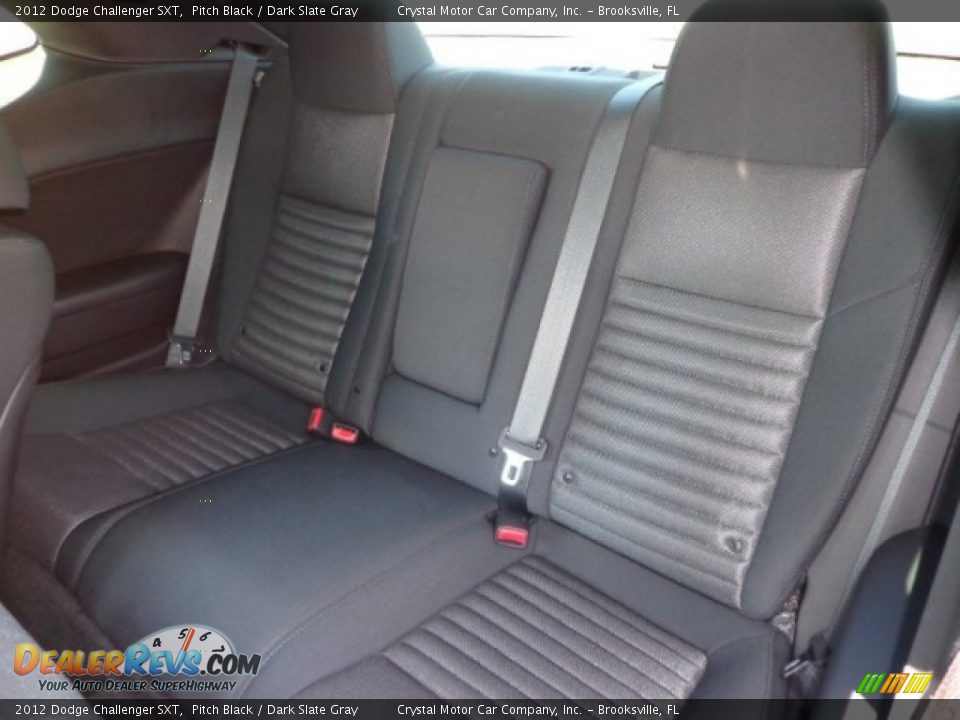 2012 Dodge Challenger SXT Pitch Black / Dark Slate Gray Photo #5