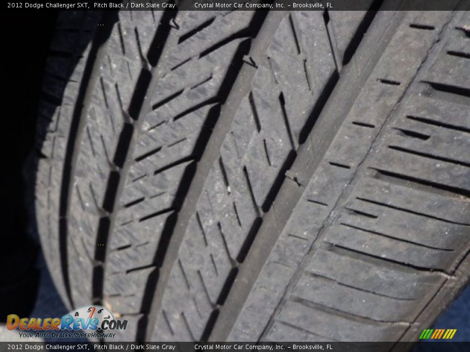 2012 Dodge Challenger SXT Pitch Black / Dark Slate Gray Photo #15