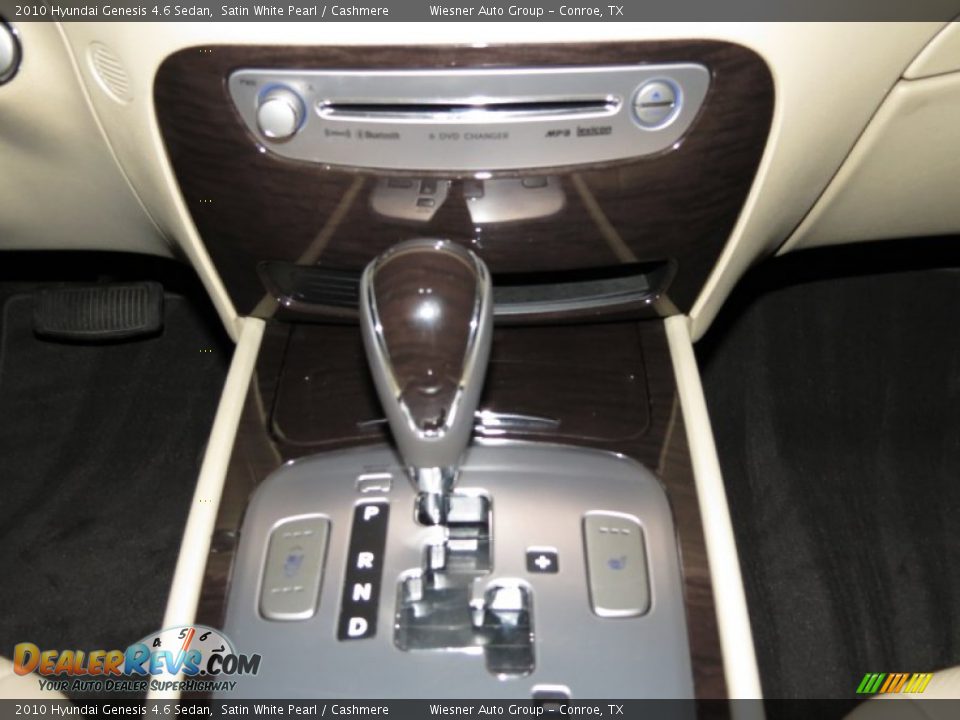 2010 Hyundai Genesis 4.6 Sedan Satin White Pearl / Cashmere Photo #19