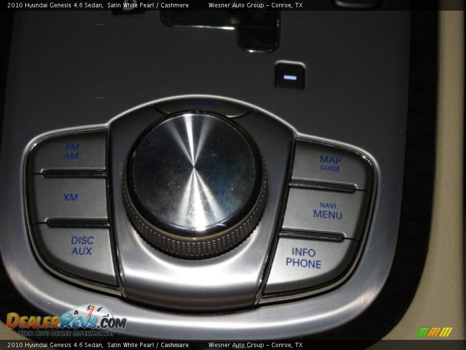 2010 Hyundai Genesis 4.6 Sedan Satin White Pearl / Cashmere Photo #20