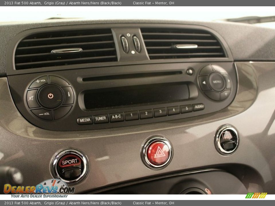 Audio System of 2013 Fiat 500 Abarth Photo #17