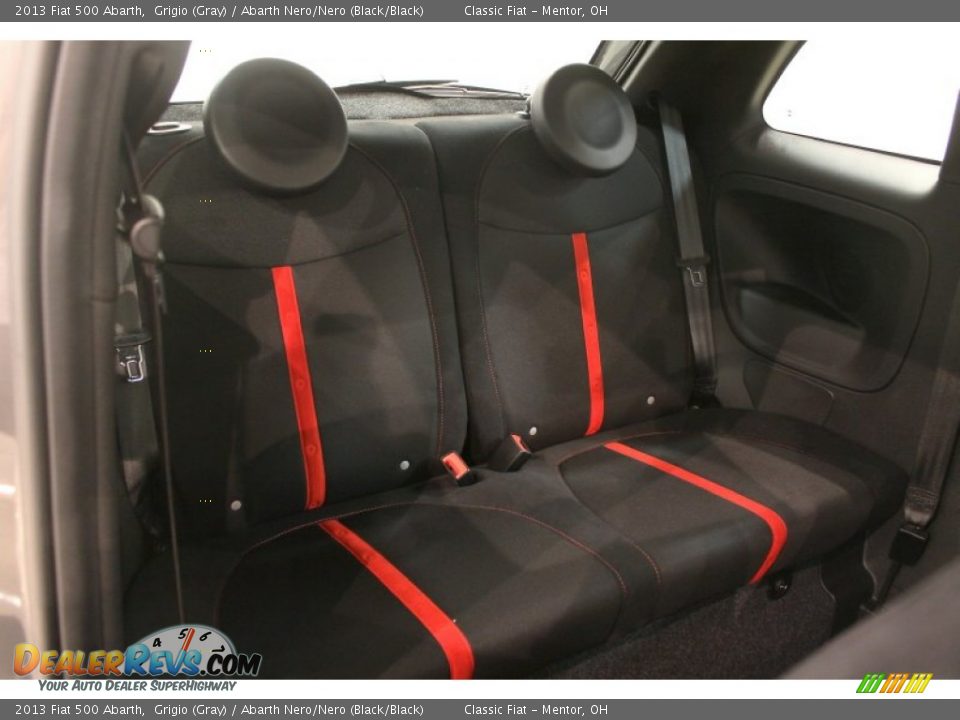 Rear Seat of 2013 Fiat 500 Abarth Photo #23