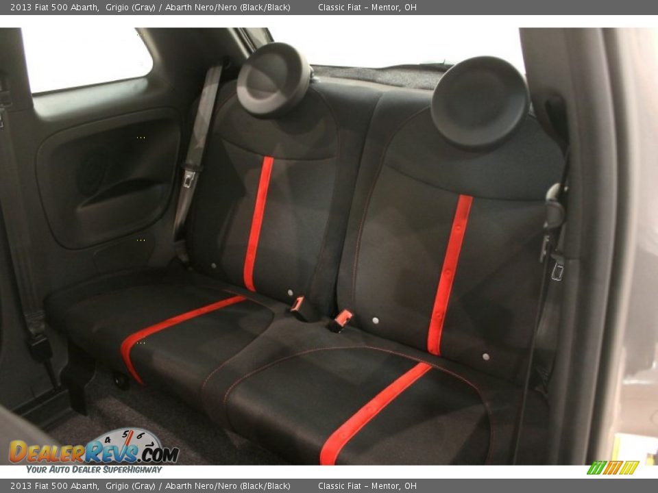 Rear Seat of 2013 Fiat 500 Abarth Photo #24