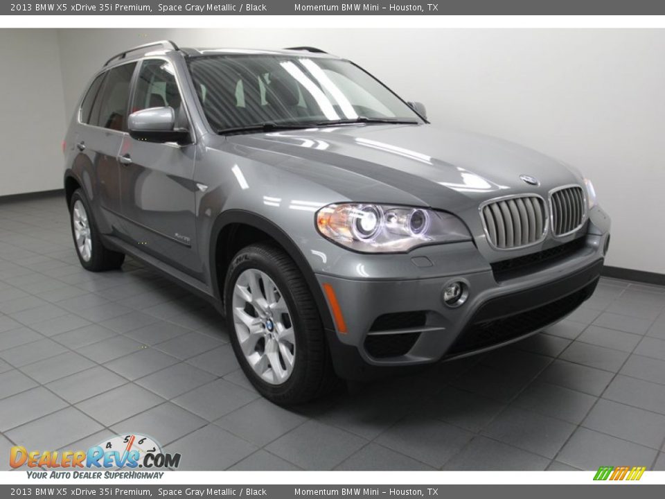 2013 BMW X5 xDrive 35i Premium Space Gray Metallic / Black Photo #1