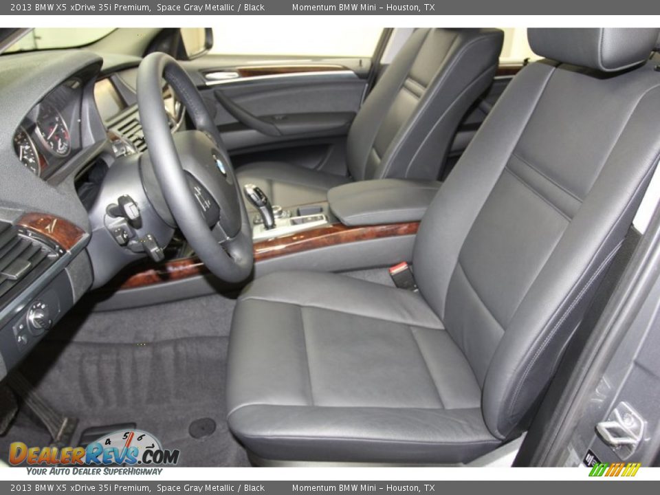 2013 BMW X5 xDrive 35i Premium Space Gray Metallic / Black Photo #3