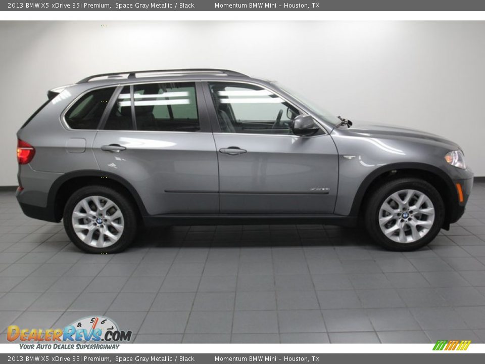 2013 BMW X5 xDrive 35i Premium Space Gray Metallic / Black Photo #7