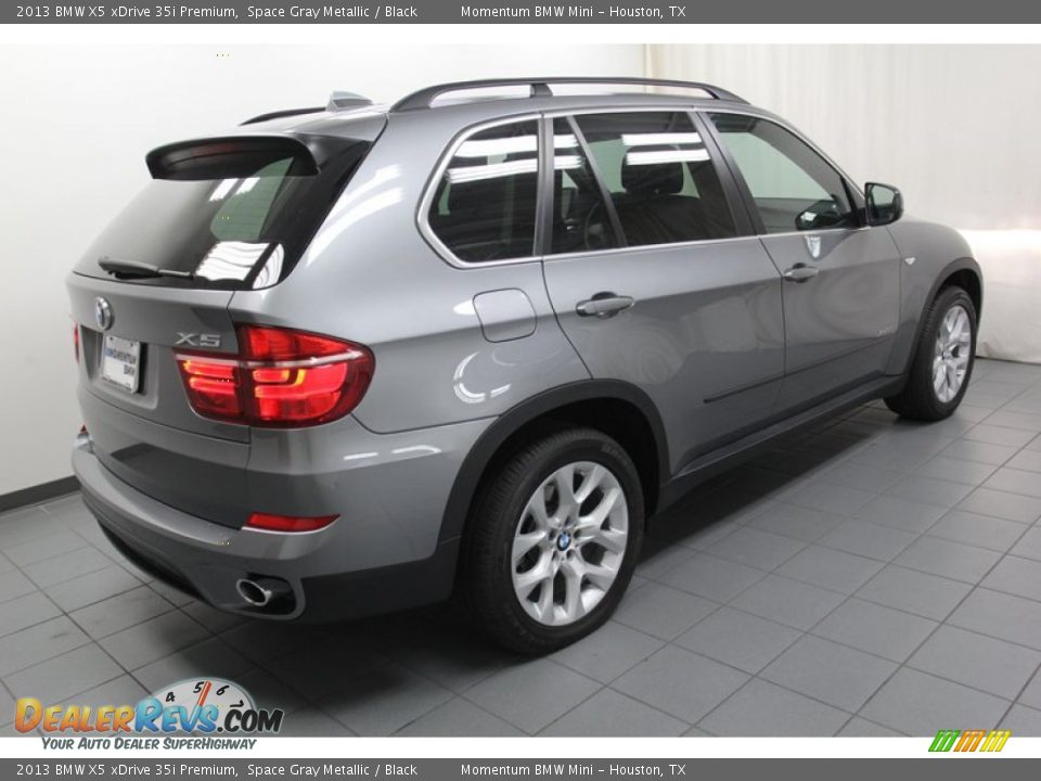 2013 BMW X5 xDrive 35i Premium Space Gray Metallic / Black Photo #11