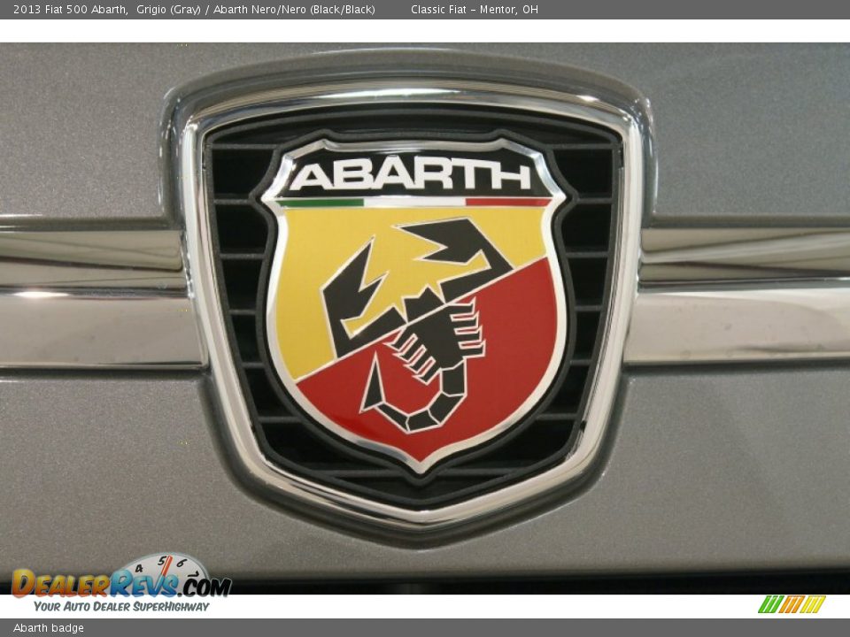 Abarth badge - 2013 Fiat 500