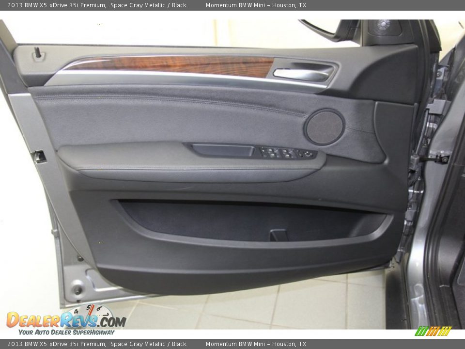 2013 BMW X5 xDrive 35i Premium Space Gray Metallic / Black Photo #16