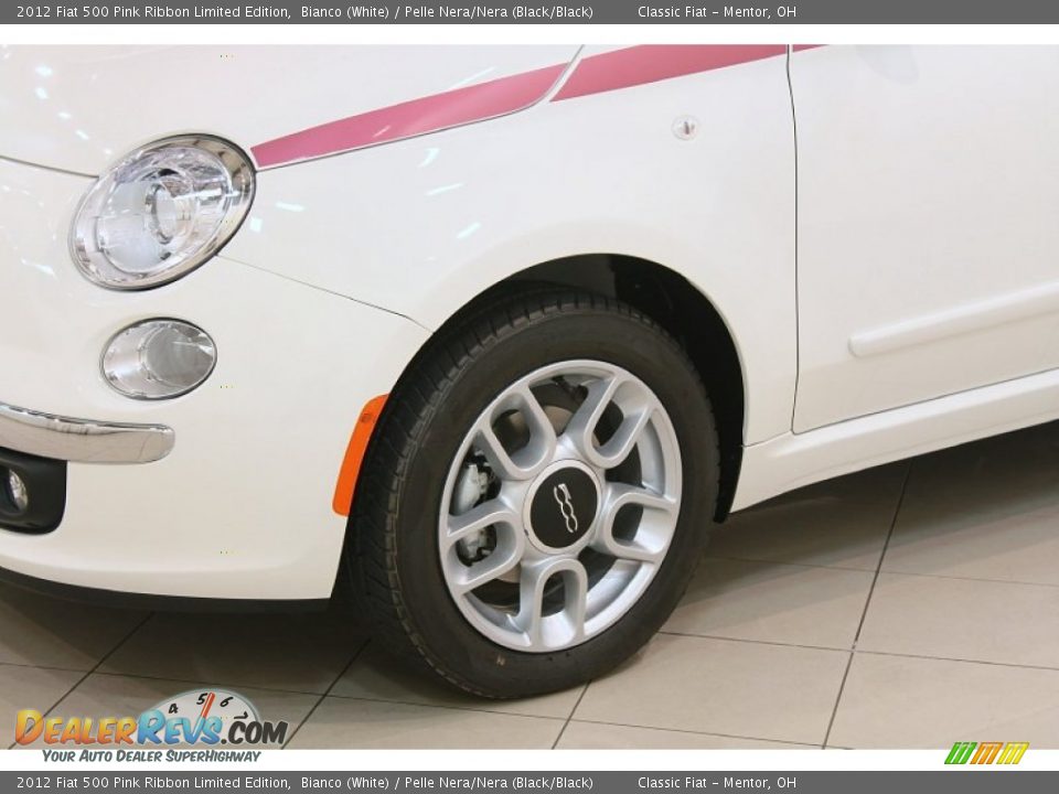 2012 Fiat 500 Pink Ribbon Limited Edition Wheel Photo #5