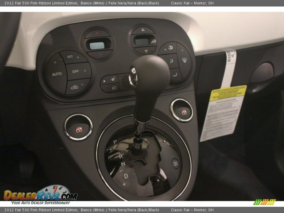 2012 Fiat 500 Pink Ribbon Limited Edition Shifter Photo #19