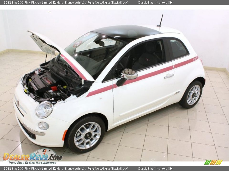 Bianco (White) 2012 Fiat 500 Pink Ribbon Limited Edition Photo #30