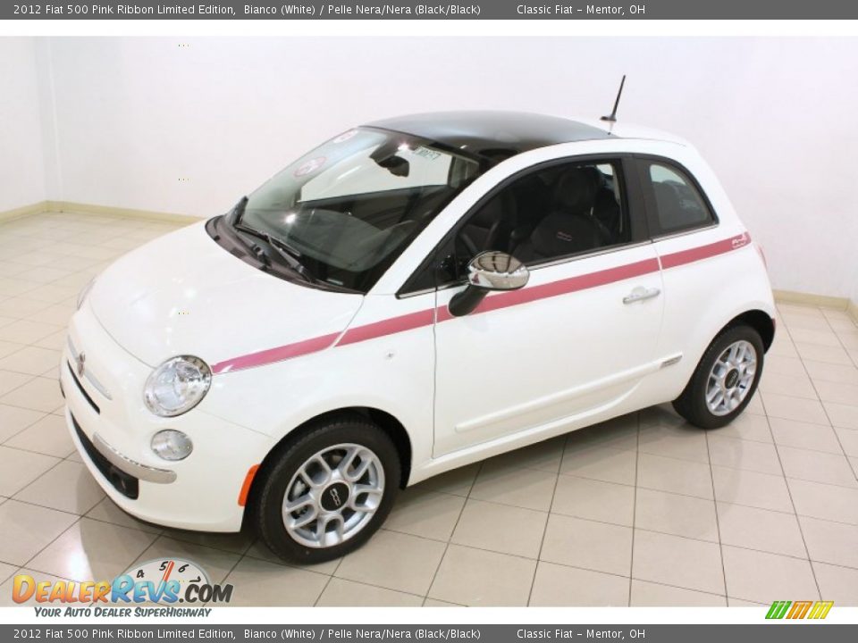 Bianco (White) 2012 Fiat 500 Pink Ribbon Limited Edition Photo #31