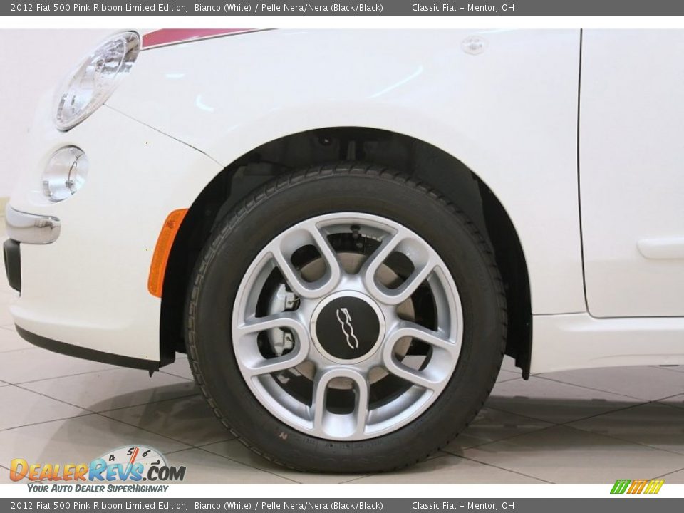 2012 Fiat 500 Pink Ribbon Limited Edition Wheel Photo #33