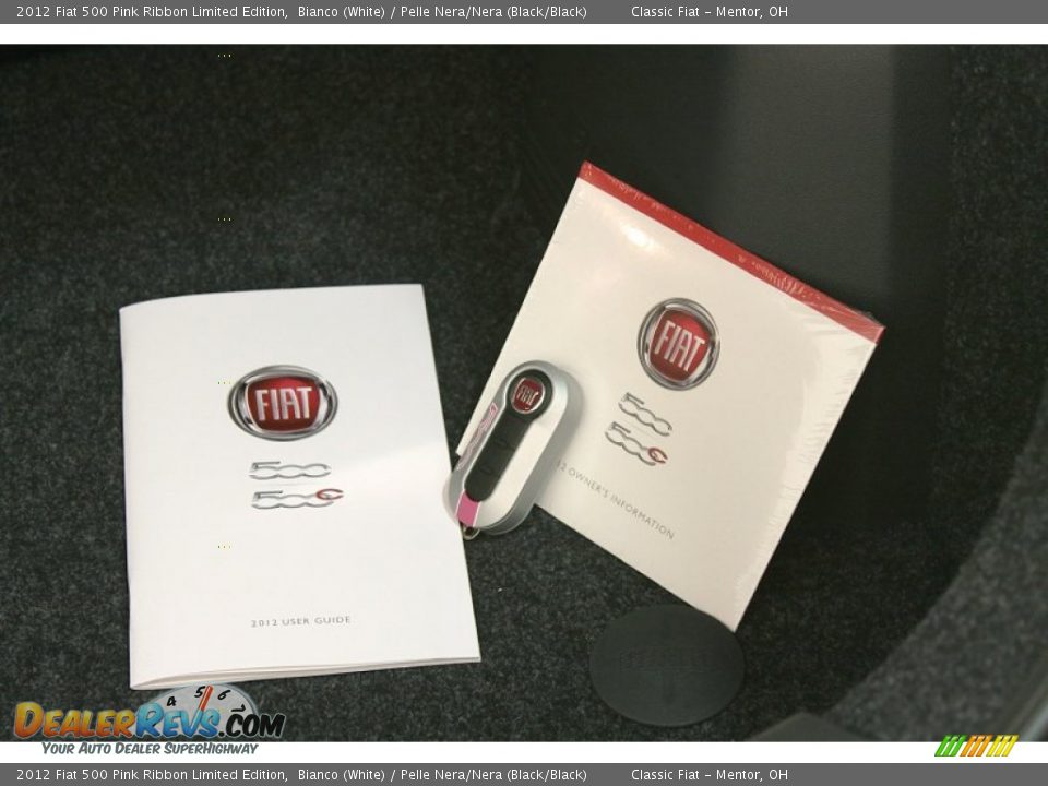 Books/Manuals of 2012 Fiat 500 Pink Ribbon Limited Edition Photo #35