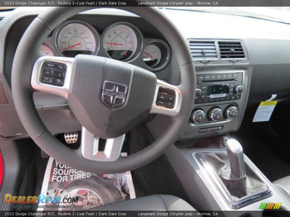 2013 Dodge Challenger R/T Redline 3-Coat Pearl / Dark Slate Gray Photo #7