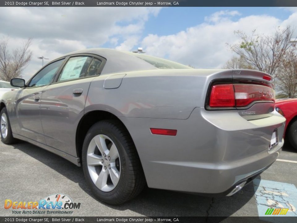 2013 Dodge Charger SE Billet Silver / Black Photo #2