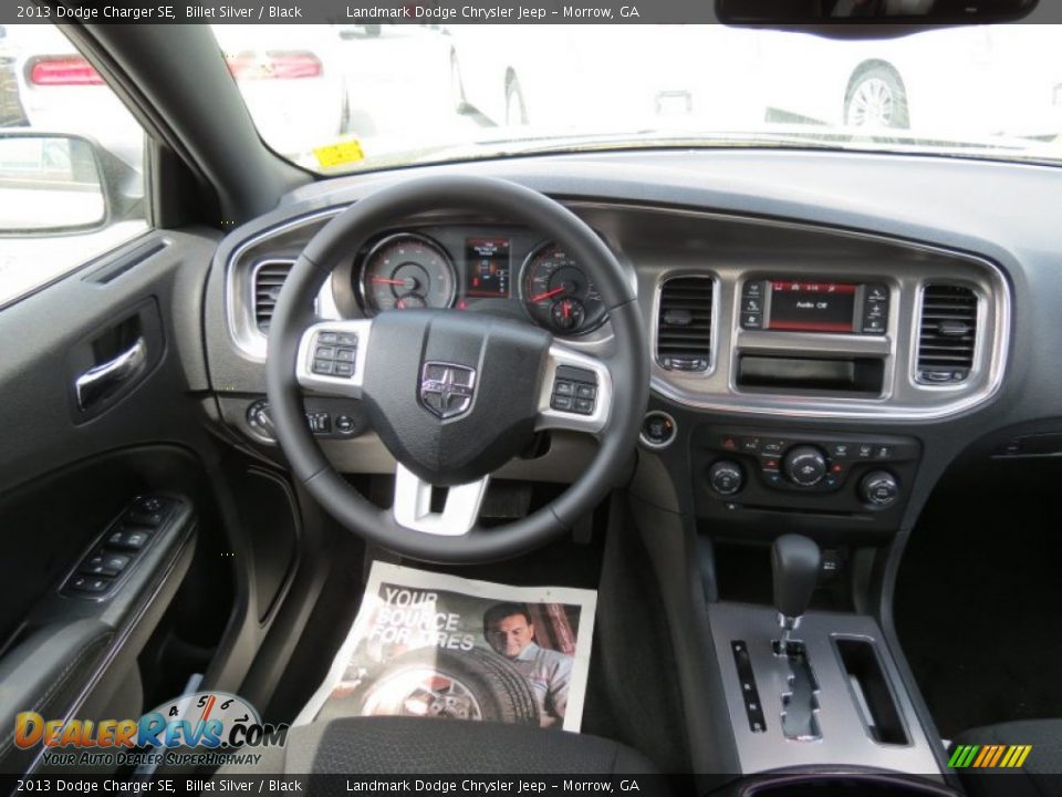 2013 Dodge Charger SE Billet Silver / Black Photo #8
