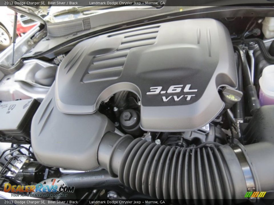 2013 Dodge Charger SE Billet Silver / Black Photo #9
