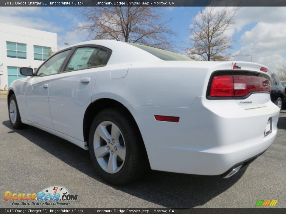 2013 Dodge Charger SE Bright White / Black Photo #2