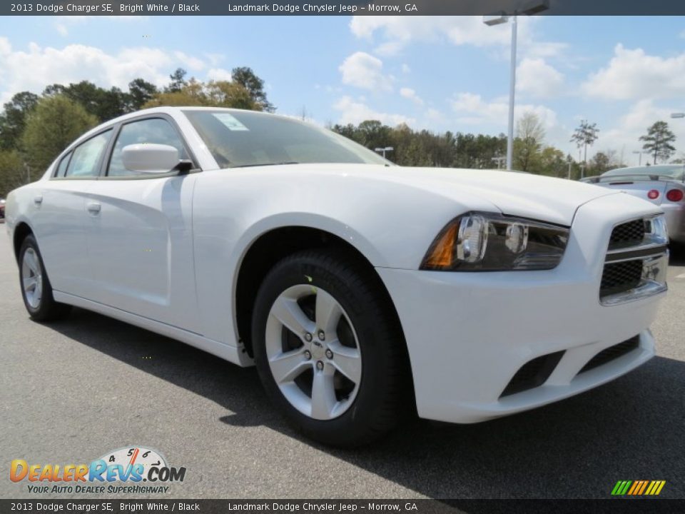 2013 Dodge Charger SE Bright White / Black Photo #4