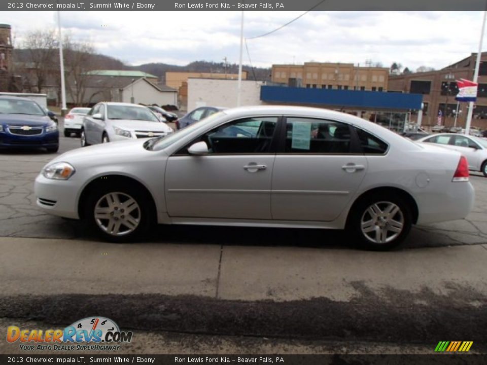 2013 Chevrolet Impala LT Summit White / Ebony Photo #5