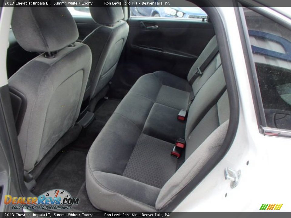Rear Seat of 2013 Chevrolet Impala LT Photo #13