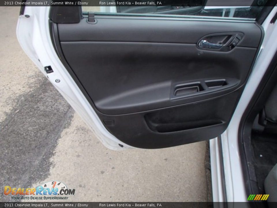 2013 Chevrolet Impala LT Summit White / Ebony Photo #14