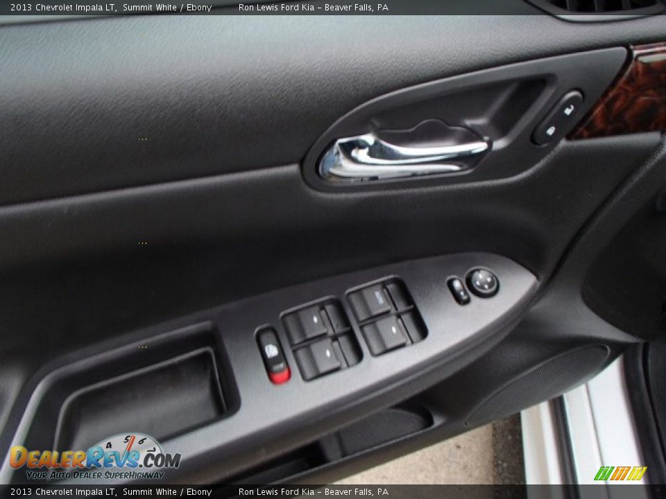 2013 Chevrolet Impala LT Summit White / Ebony Photo #15