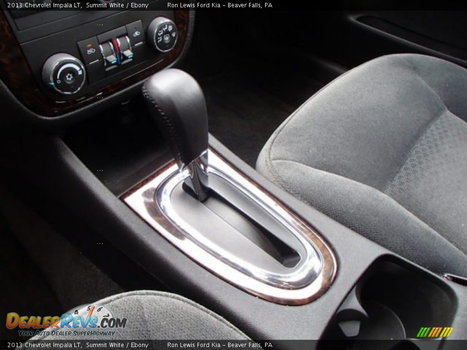 2013 Chevrolet Impala LT Summit White / Ebony Photo #17