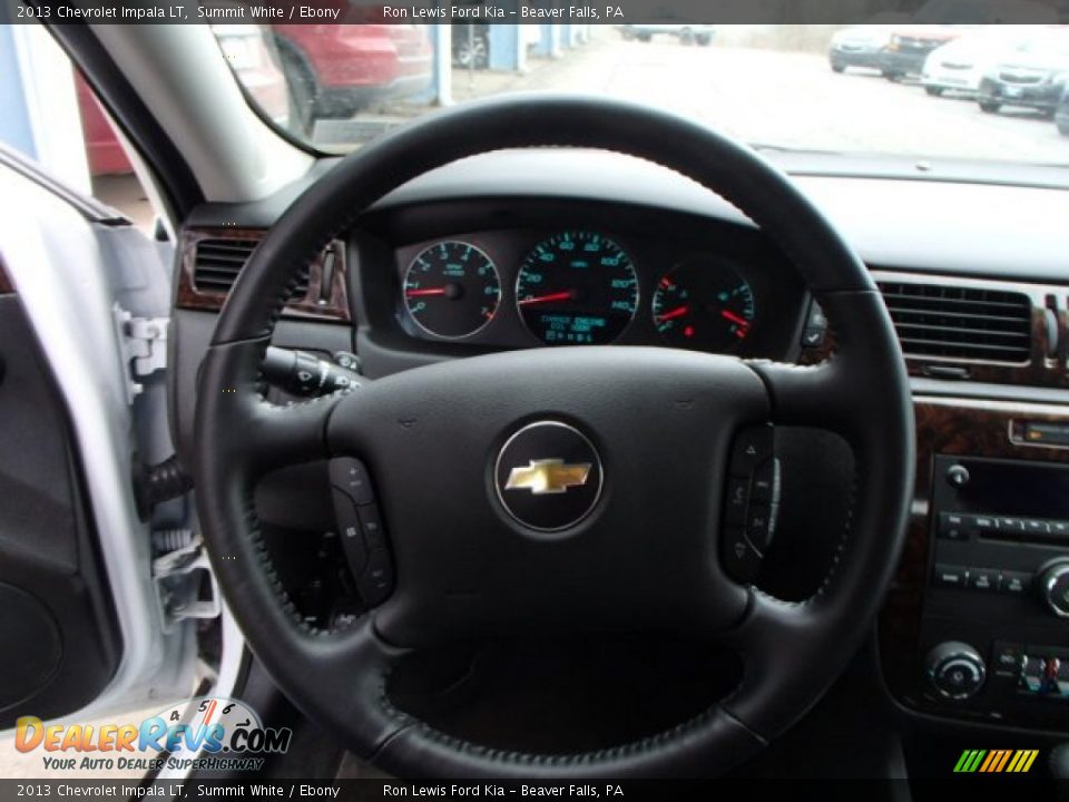 2013 Chevrolet Impala LT Summit White / Ebony Photo #18