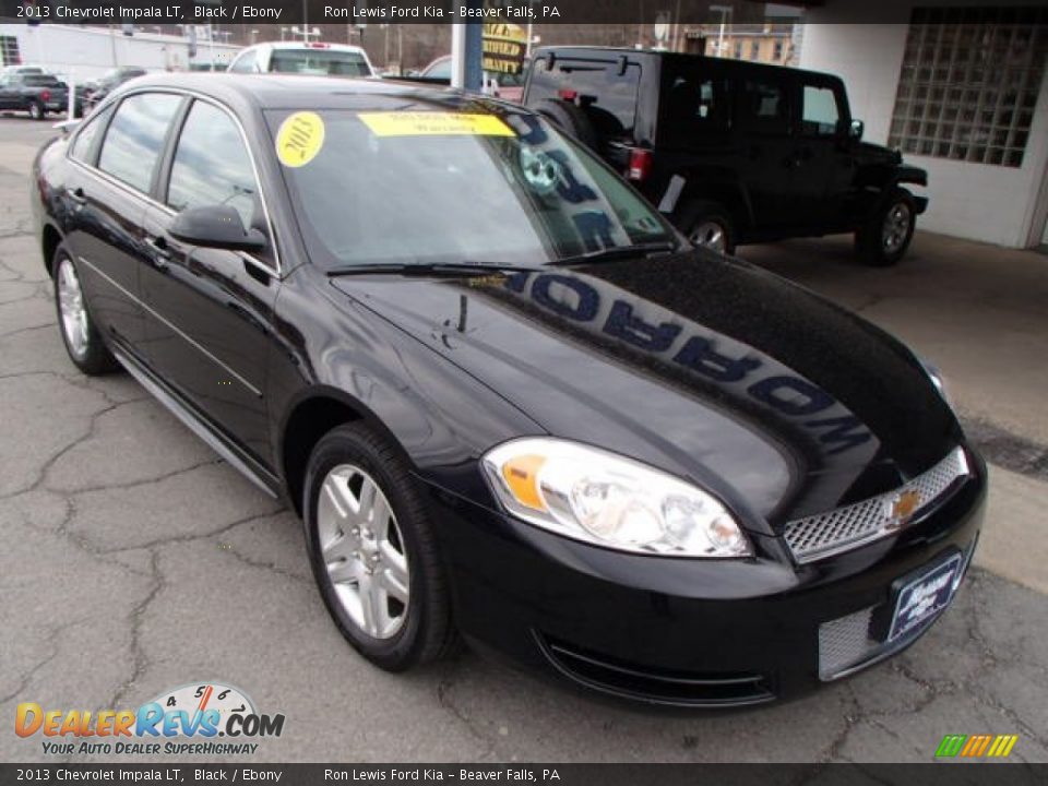 2013 Chevrolet Impala LT Black / Ebony Photo #2